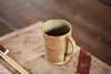 コーヒーカップ　緑色