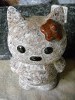 かわいいキャラクター猫（材質　石）