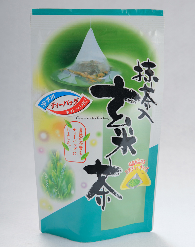 抹茶入玄米茶三角ティーパック